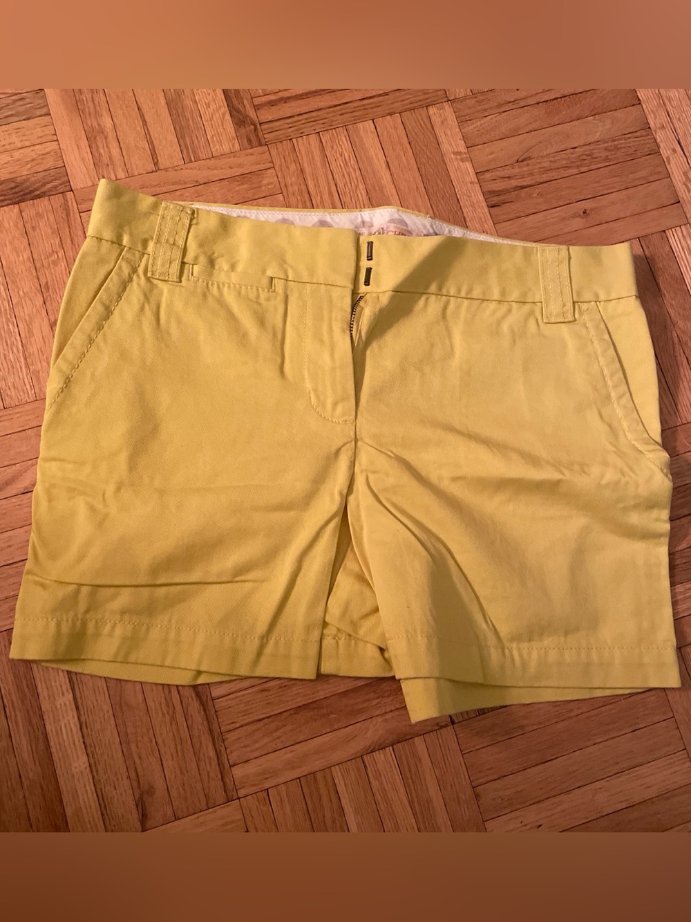 J. Crew Lemon Neon Yellow Shorts